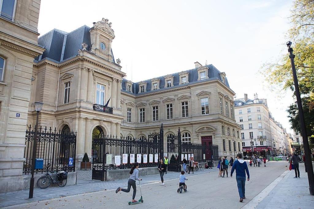 Ferienwohnung Sublime Flat - Heart Of Paris - Le Marais Exterior foto